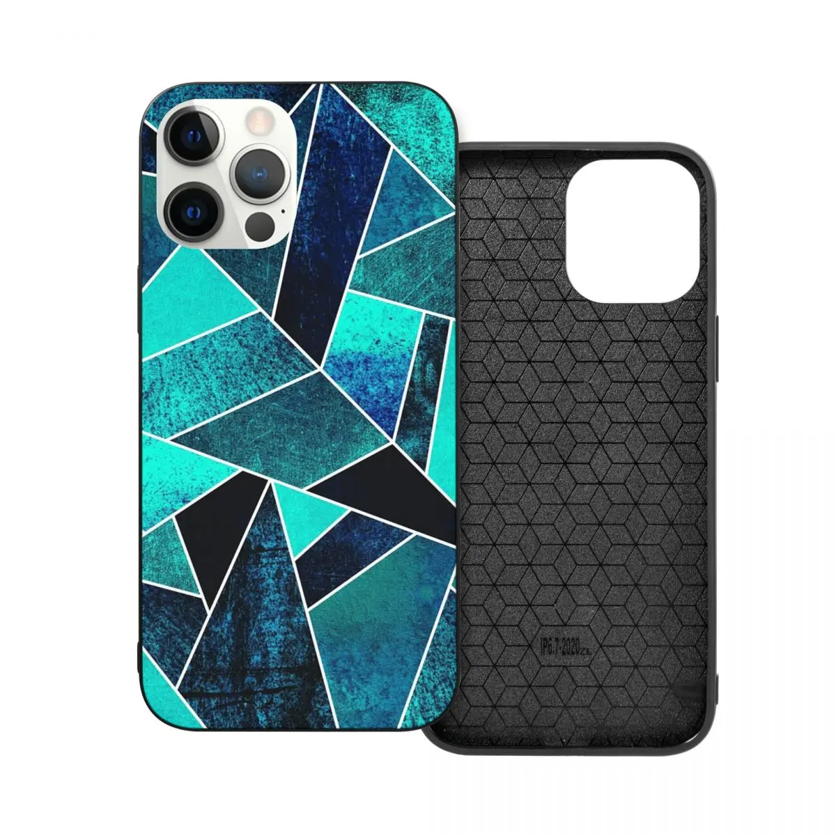 

Wild Ocean PC Glass TPU Phone Cover for iPhone 13 12 11 Xs Xr X Pro Max Mini 7 8 Se2 Plus 6 6S