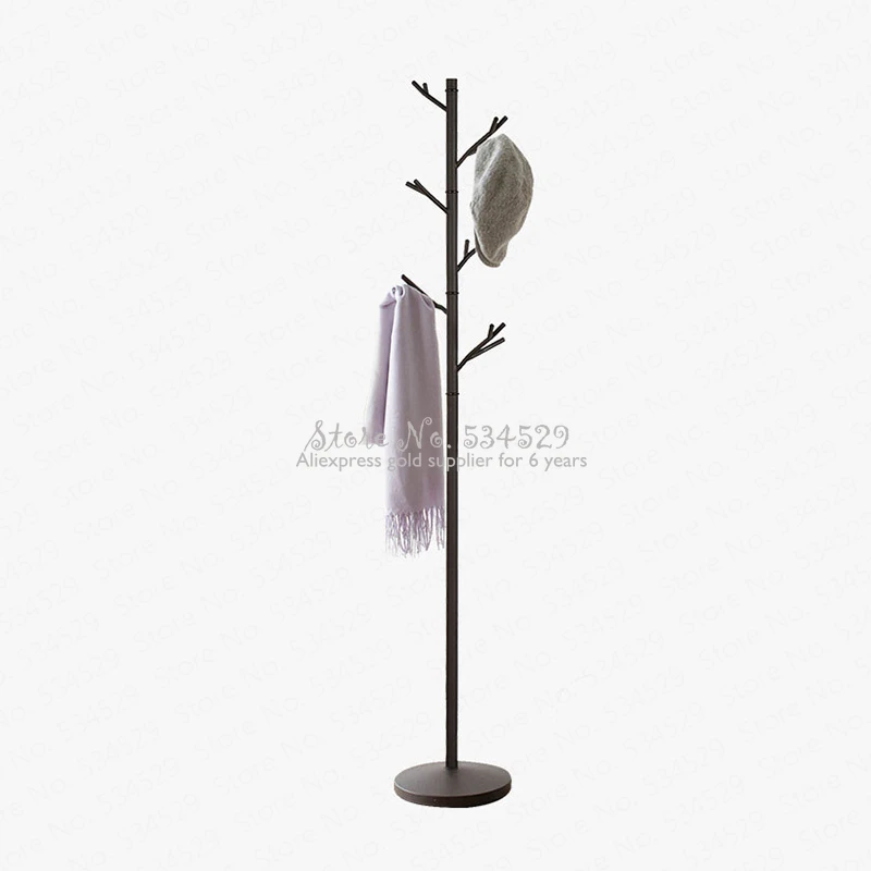 30%B Coat Rack Creative Hanger Simple Clothes Bedroom Iron Nordic Floor |