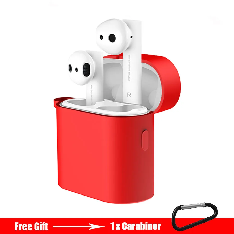 

Earphone Case for Xiaomi Airdots Pro 2 Shockproof Protective Case Cover for Xiaomi Mi Air 2S TWS Wireless Headset Pouc