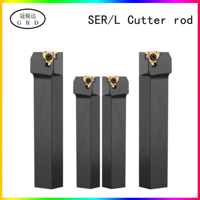 Внешний резьбонарезной сер SEL резак бар SER2525 SER3232 SEL2525 SEL3232 M16 M22 P16 держатель