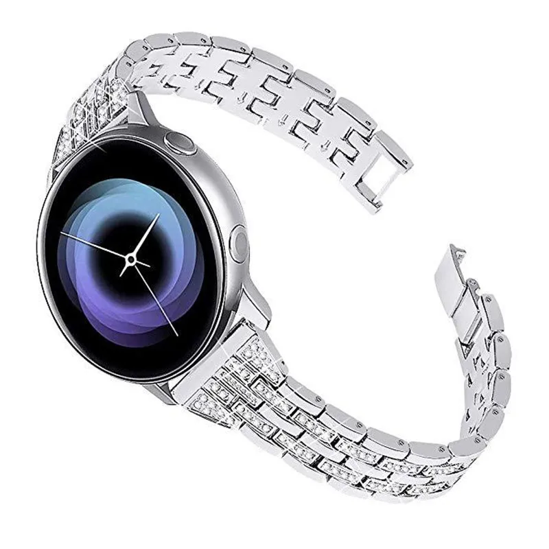 Ремешок из нержавеющей стали для Samsung Galaxy Watch 42/46 мм браслет Active Band S2/S3 20/22