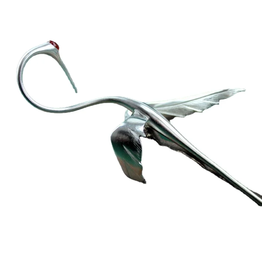 

Three Thousand Crows Killing Nine Clouds and Crane Hairpin Retro Hairpin Uterus Stepping Hairpin accesories for women jewelry