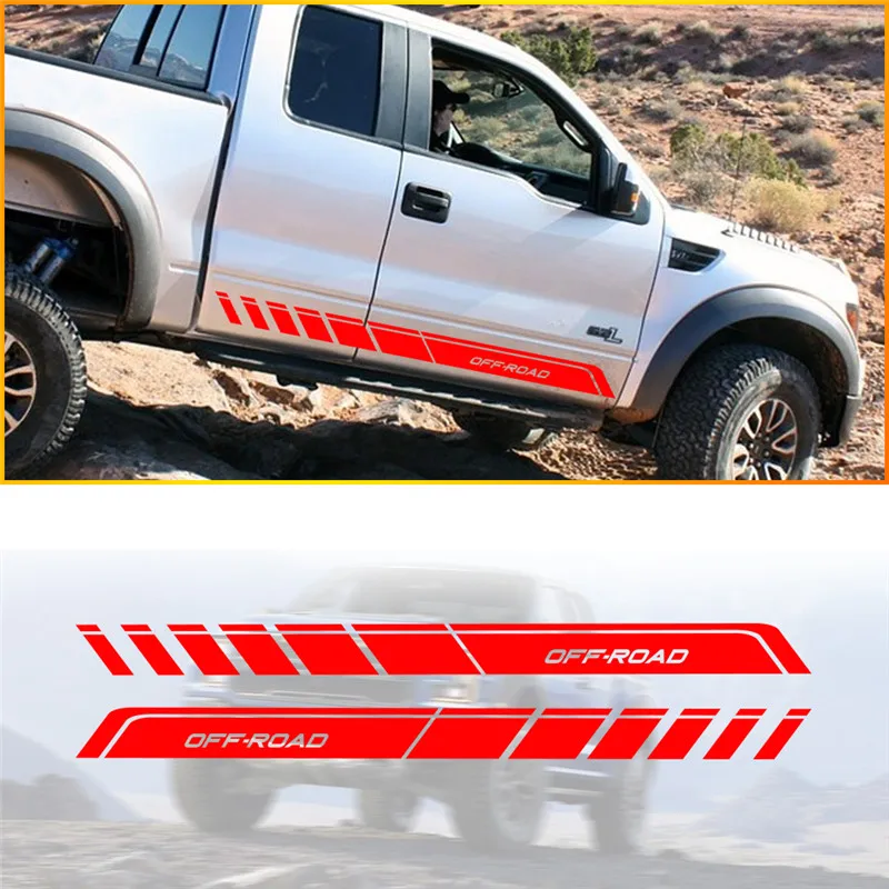 Наклейки для пикапа грузовика машины боковые полосы наклейки GMC SIERRA CANYON |