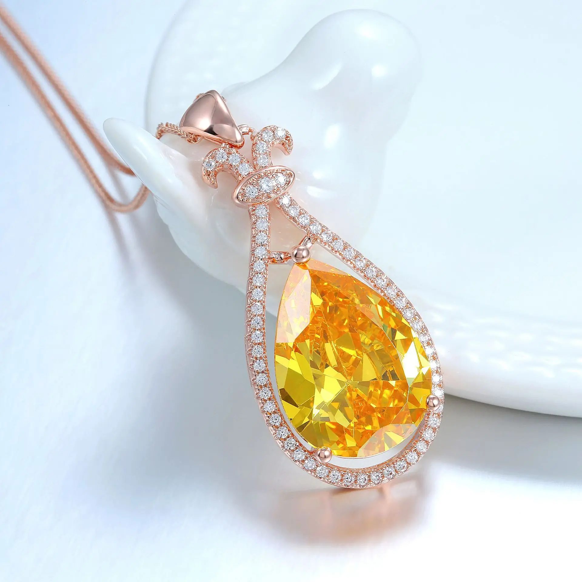 Подлинная 14K Стерлинговое серебро лаборатория-созданный Топаз &amp AAA ZC акцент