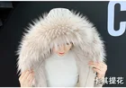 Воротник из искусственного меха енота, накидка на шарф, Женская куртка, капюшон, роскошный меховой декор, зимняя одежда для мужчин и детей, аксессуары, 100%