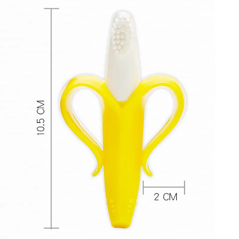 Детские Прорезыватели для зубов игрушки прорезывания банан безопасное