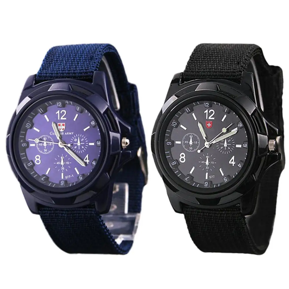 Мужские повседневные спортивные кварцевые часы брендовые Швейцарские военные