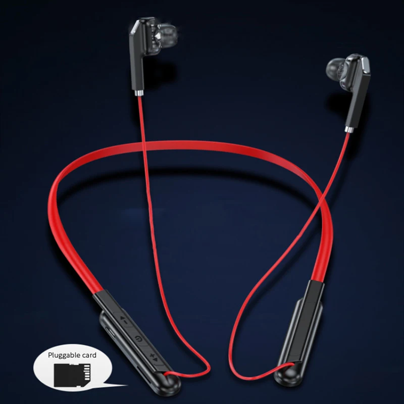 

Wireless Bluetooth Earphones Stereo Fone Sports Headphones Magnetic Running Headset IPX5 Waterproof Noise Cancelling Earplugs