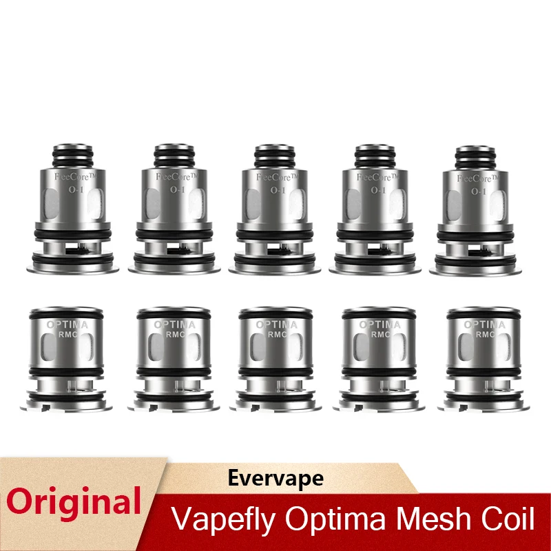

5pcs/lot Vapefly Optima Mesh Coil 0.3ohm 0.6ohm & Optima RMC Coil Vaporizer For E Cigarette Vapefly Optima Pod MOD Kit