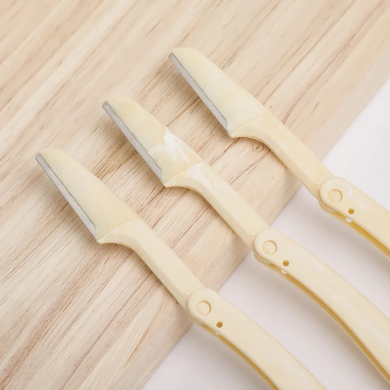 3 шт./кор. триммер для бровей безопасный острые лезвия Защитная сетка лезвие