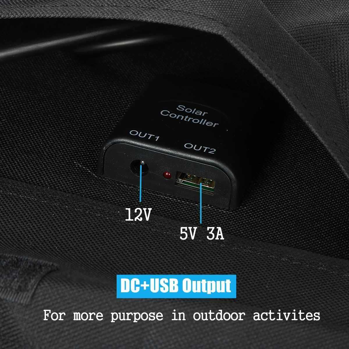 400w solar panel 18v dc cable usb port outdoor portable battery charger for phone car yacht rv lights charging with controller free global shipping