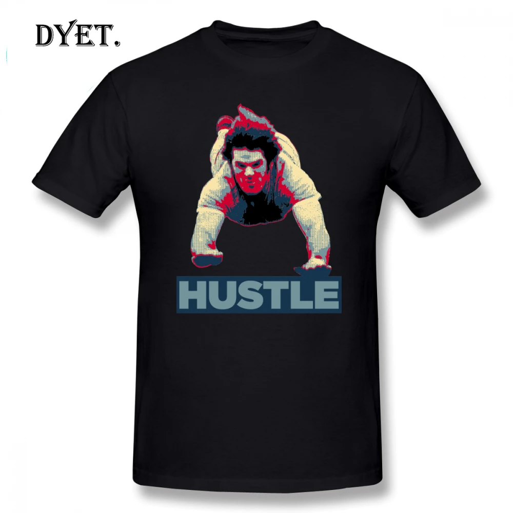 Hustle футболка Charlie Футболка с принтом 100 хлопок 6xl модная забавная Мужская