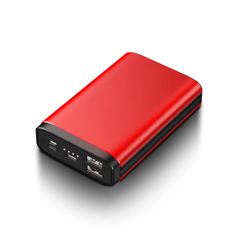 SOODOO power Bank для Xiaomi Mini Pover Bank 10000 мАч портативная внешняя батарея для телефона зарядное устройство для iPhone X huawei P20 PoverBank