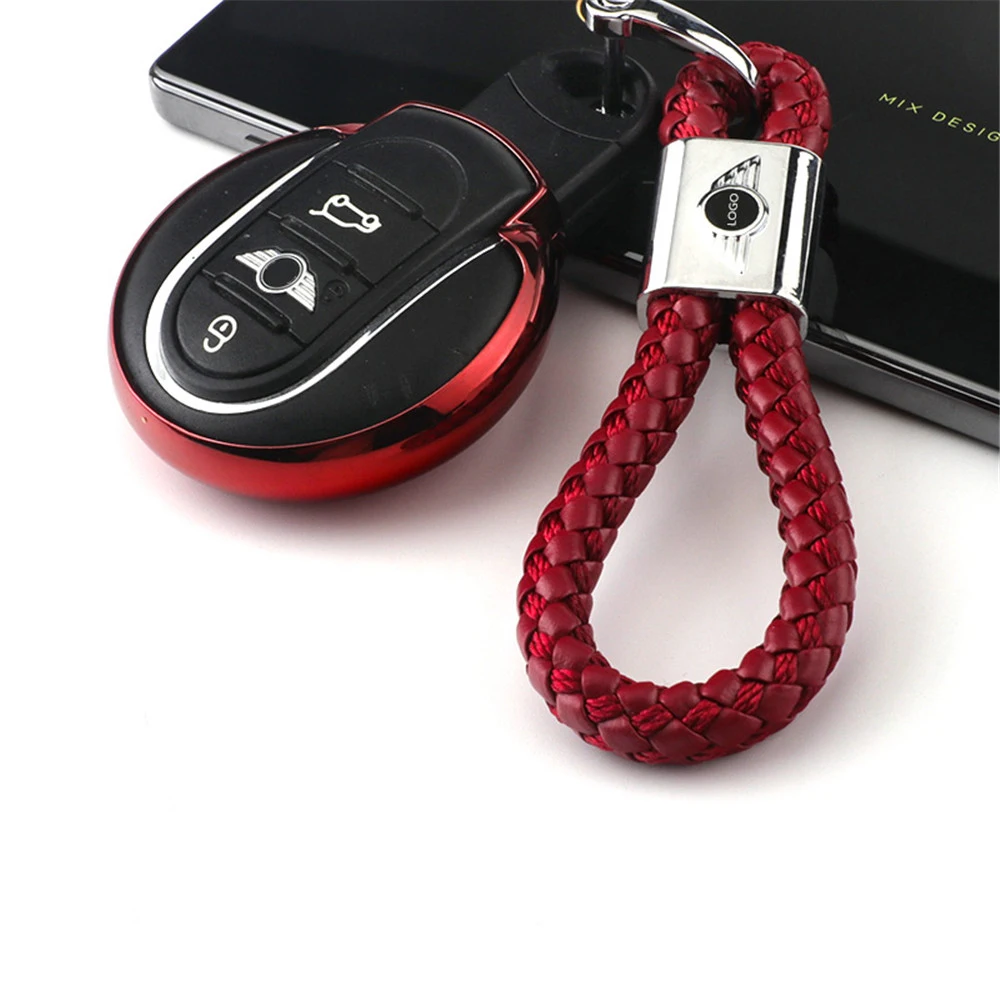 Мягкий чехол для автомобильного ключа из ТПУ 5 цветов держатель Mini Cooper Clubman Countryman