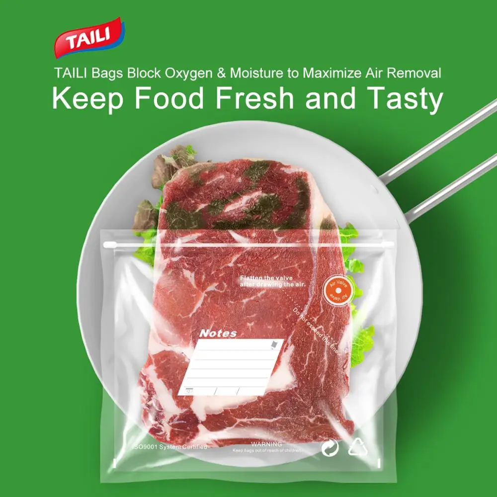 Сумка для хранения еды TAILI многоразовая вакуумный Хранитель мешков