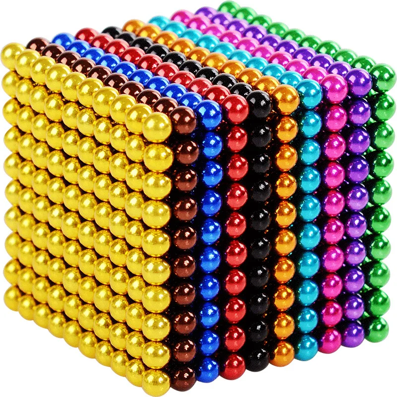 Магнитный шарик Barker ball 1000 пазл с шариком креативная Магнитная игрушка для