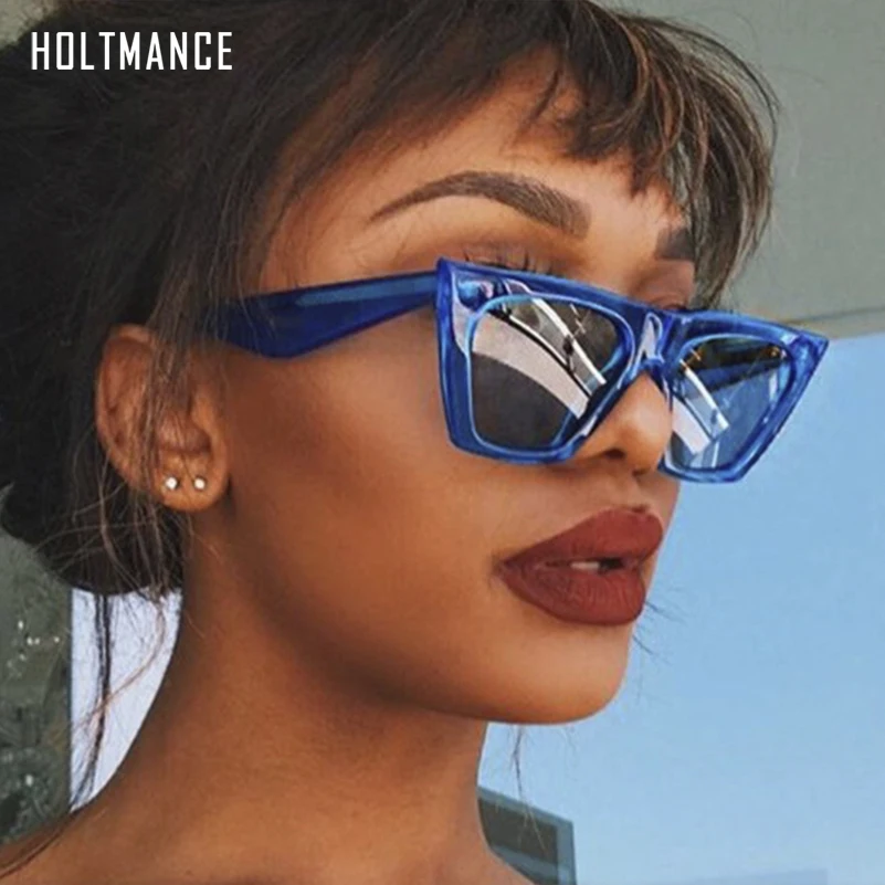 Солнцезащитные очки кошачий глаз для мужчин и женщин винтажные брендовые