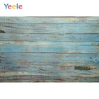 Фотофон для фотостудии, фон для фотосъемки с голубыми деревянными планками и досками