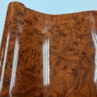 50 см * 600 см Глянцевая текстурированная виниловая оберточная наклейка с текстурой древесины самоклеящаяся Автомобильная внутренняя Глянцевая наклейка s