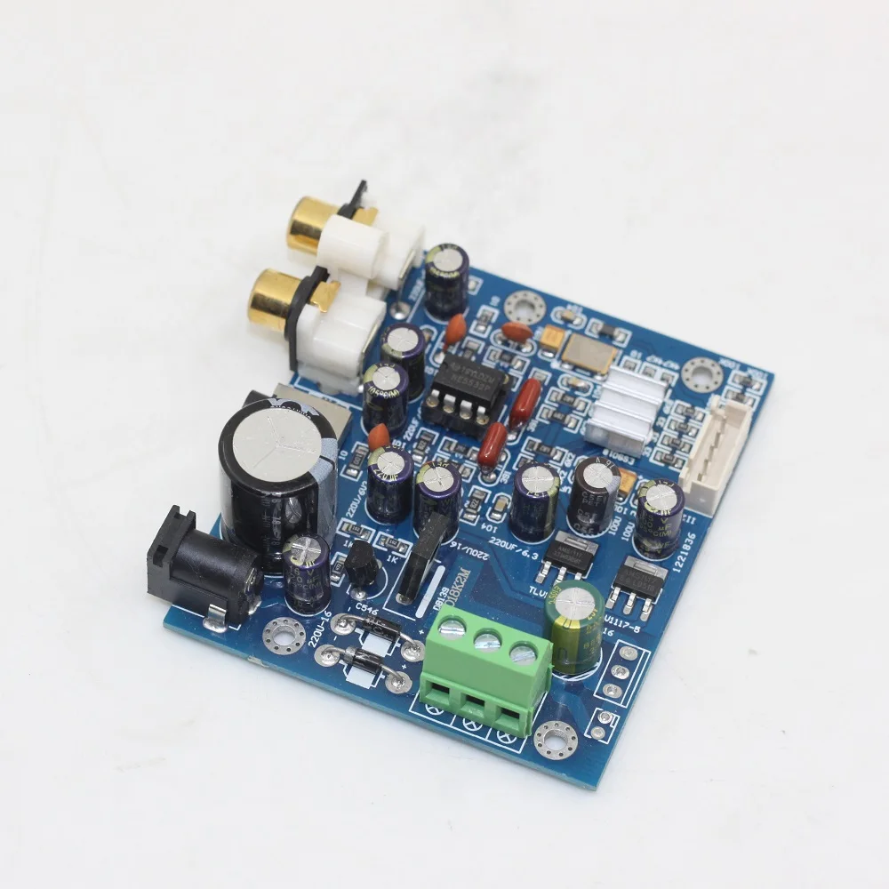 Готовая Плата декодера стандарта ES9018K2M ES9018 I2S вход DAC Поддержка IIS-32bit 384K DSD64 |