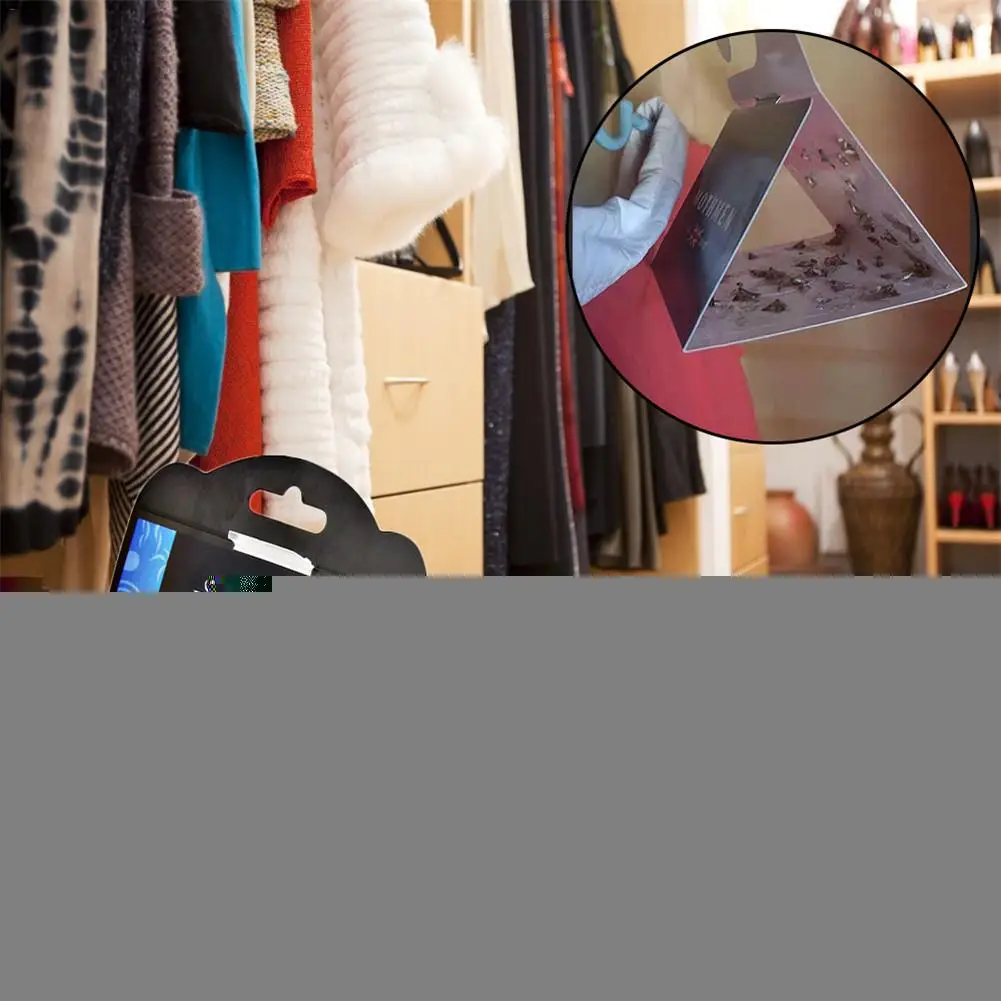 6PCS Moth Traps Sticky Pheromone Repellent Killer Insect Catcher for Kitchen Closet | Дом и сад