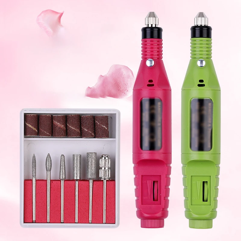110/220 В профессиональная электрическая дрель для ногтей маникюрный набор машина