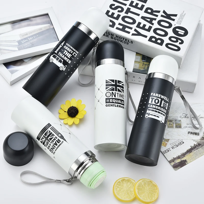 

Stainless Steel 304 Vacuum kettle Cartoon Simple Fashion Children's Vacuum kettle Portable Male and Female Students Water Cup