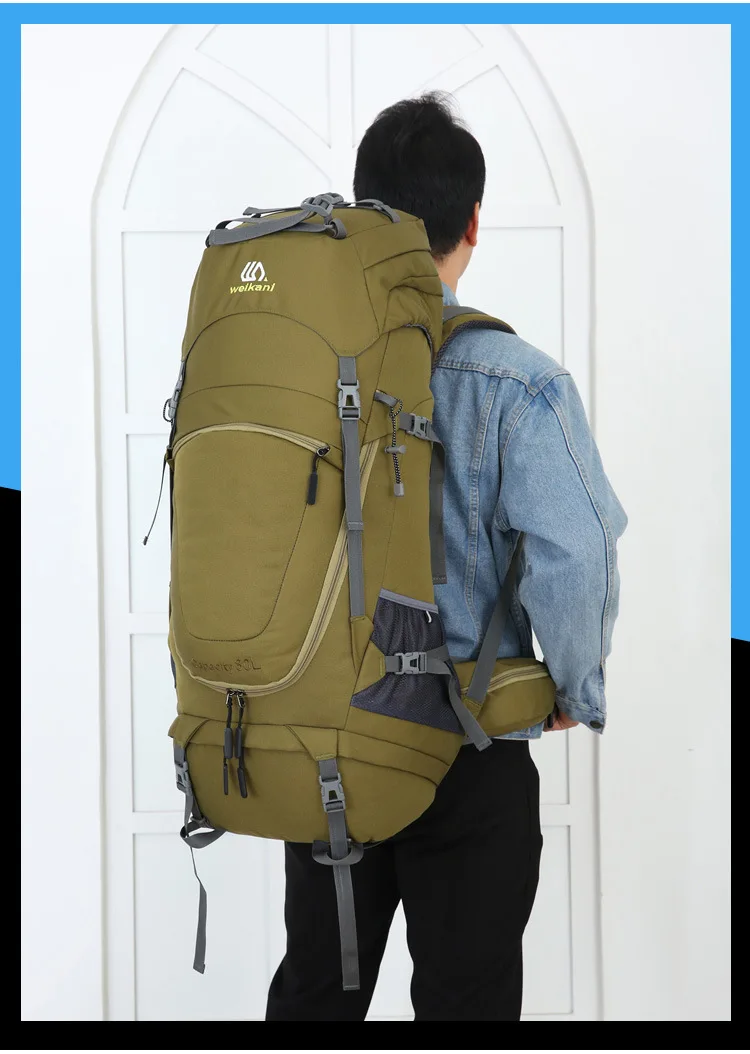 Новинка, 70L& 80L, открытый рюкзак, походная сумка для альпинизма, водонепроницаемый, для альпинизма, походов, рюкзаки, спортивная сумка, рюкзак для альпинизма