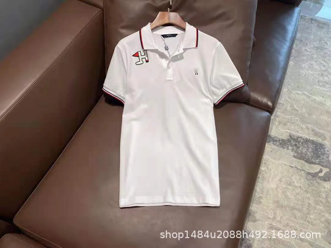 

Summer 2021 Harbin men's leisure sports crew neck short sleeve polo t-shirt
