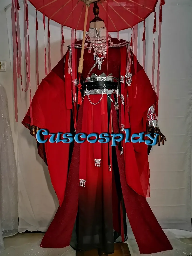 

Anime Tian Guan Ci Fu Hua Cheng Cosplay Costume Uniform Desperate Ghost King Costumes Chinese Ancient Costumes Hanfu Full Set