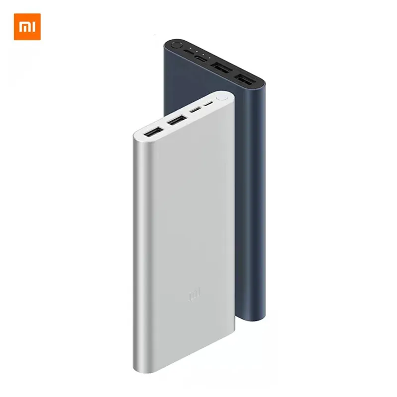 Банк питания Xiaomi Mi Power Bank 3 USB Type C внешний аккумулятор 10000 мАч 18 Вт быстрой зарядки