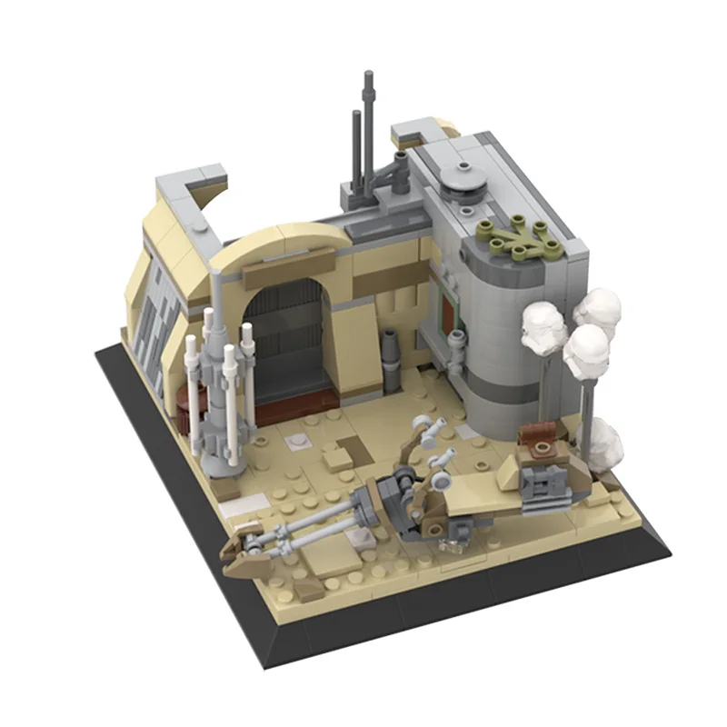 

MOC Space Series Wars Creative Tatooines Building Blocks Bricks DIY Model Toys For Birthday Gift 1713pcs