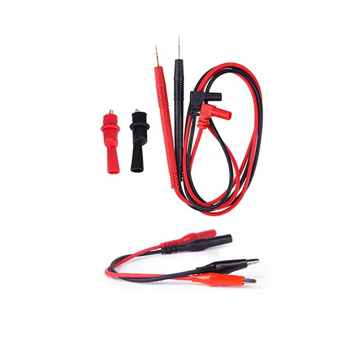 Test lead HONEYTEK A6243L цифровой многофункциональный LCR измеритель емкости индуктивности Ом мультиметр ESR конденсатор тестер индуктивности метр - Цвет: Test lead