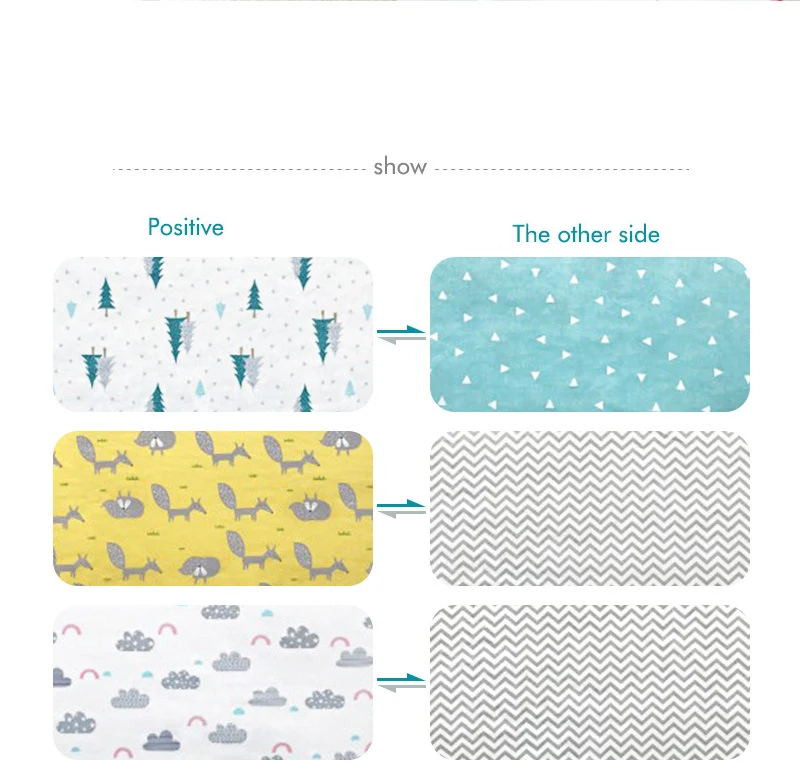 100% хлопок анти осенний дизайн детская кровать плотные бамперы цельная кроватка