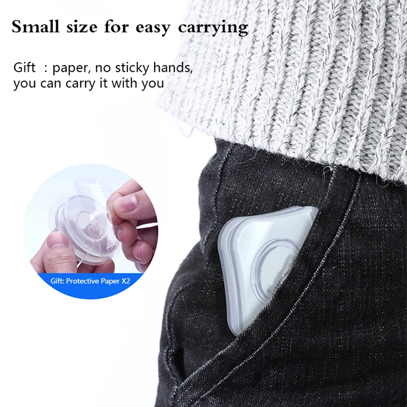 Универсальный автомобильный держатель для телефона зеркальная подставка нано