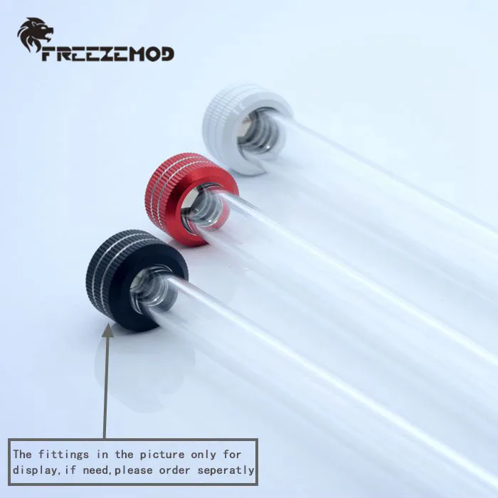 FREEZEMOD компьютерное водяное охлаждение PETG 8*12 мм Высококачественная жесткая