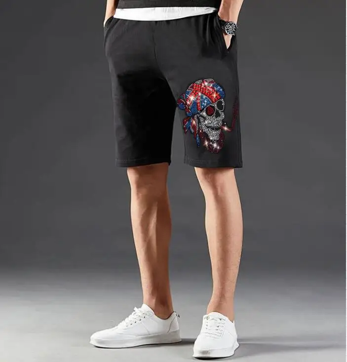 

New Hot drill shorts Men Casual Cotton summer short pants Sleeve Men's Casual size M-2XL