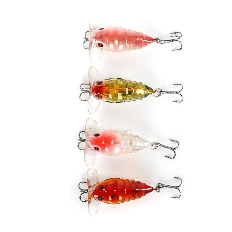 Приманка для рыбы насекомые приманки рыбалки мягкие привлекают 4 см 2 г приманка