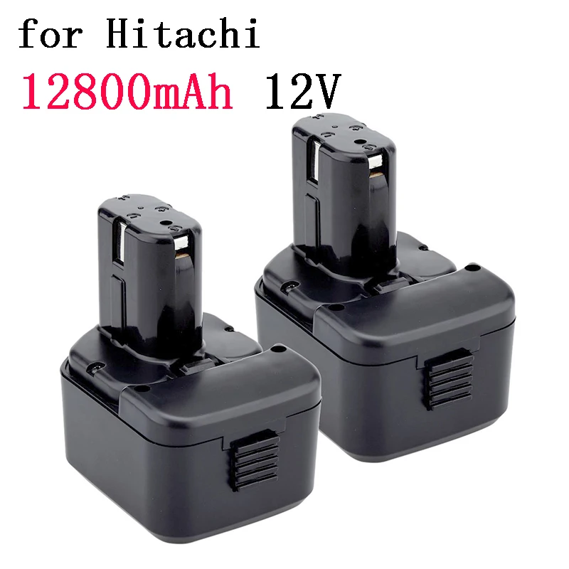 Новая аккумуляторная батарея 12 В 12800 мАч для Hitachi EB1214S EB1220BL EB1212S WR12DMR CD4D DH15DV C5D DS