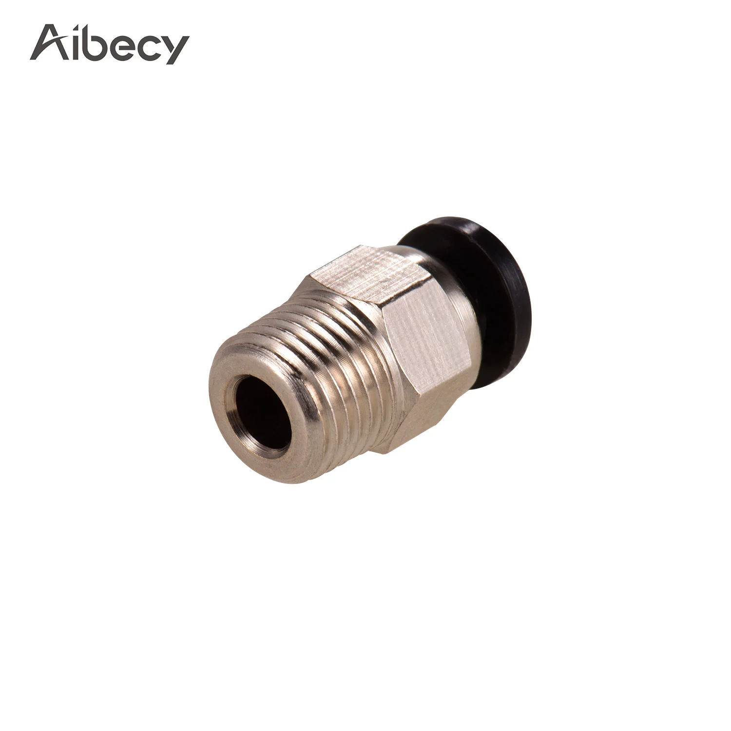 Aibecy PC4 M10 Мужской прямой пневматический трубчатый фитинг соединитель совместимый