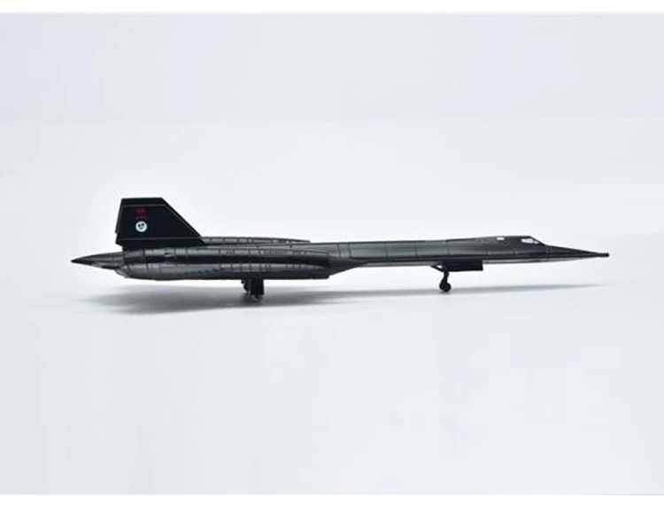 Самолет Модель самолета ВВС США SR-71 Blackbird рекогносцирующий самолет сплав модель SR71 1:200 литая под давлением металлическая модели самолетов