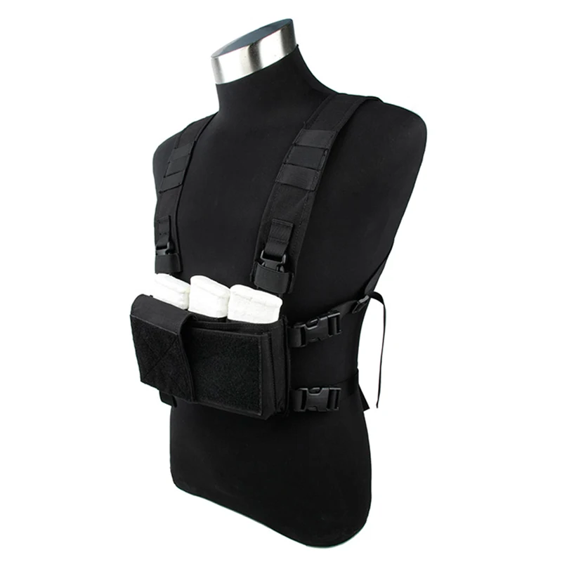 TMC модульная грудная установка Легкая простая версия Шасси w/5,56 Mag Pouch Military 3121