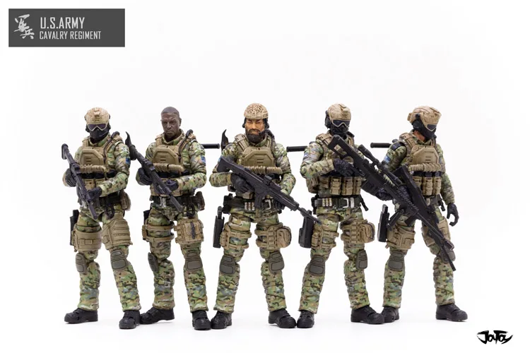 JOYTOY 1:18 фигурки США модель полка кавалерии игрушка на день рождения/праздничный