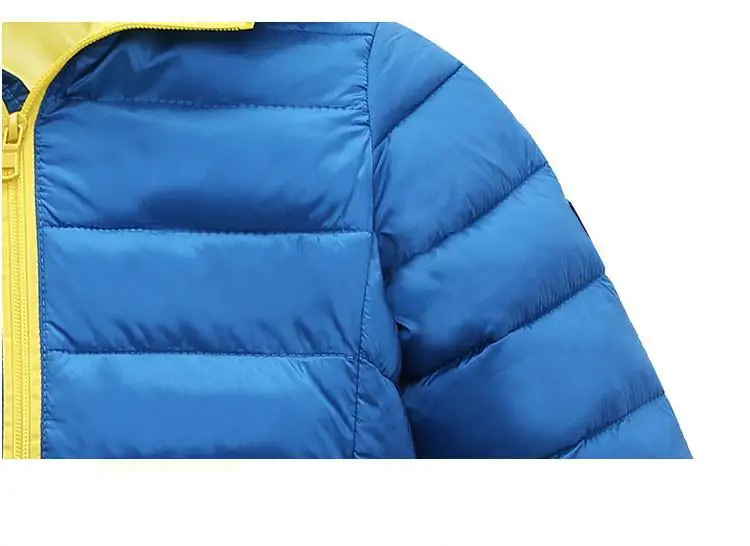 Зимнее пальто для мальчиков куртка зимняя пуховая парка Черная Детская с