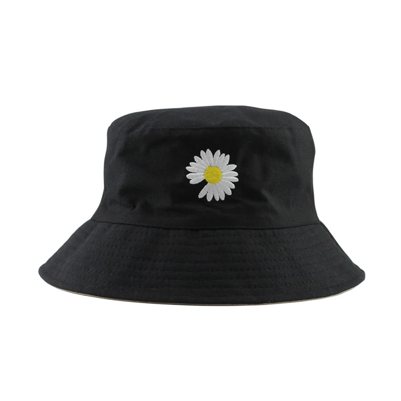 Fisherman-black-1 new cotton baseball cap chrysanthemum pattern caps men women Rose embroidery cap outdoor adjustable sports hat EXO GD pmo cap - Цвет: Fisherman-black-1