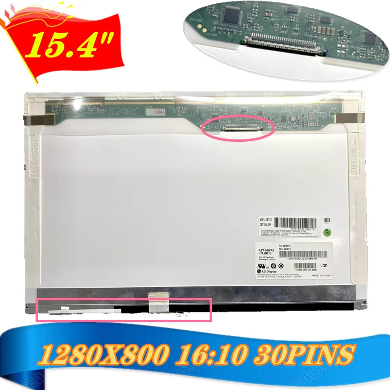 Светодиодный ЖК-экран для ноутбука LP154W01 B154EW02 V.2 B154EW01 V.4 B154EW08 LTN154AT02 LTN154AT07 LTN154AT10 -