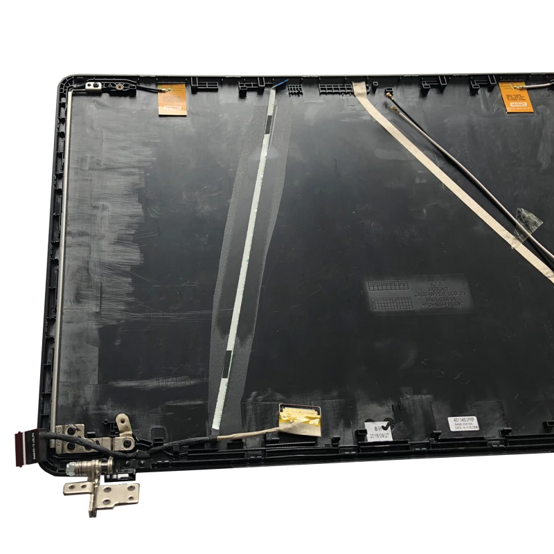 

80% NEW Rear Lid TOP case laptop LCD Back Cover For Samsung NP300E5K 300E5K LCD top cover case black BA98-00816A with LCD hinges