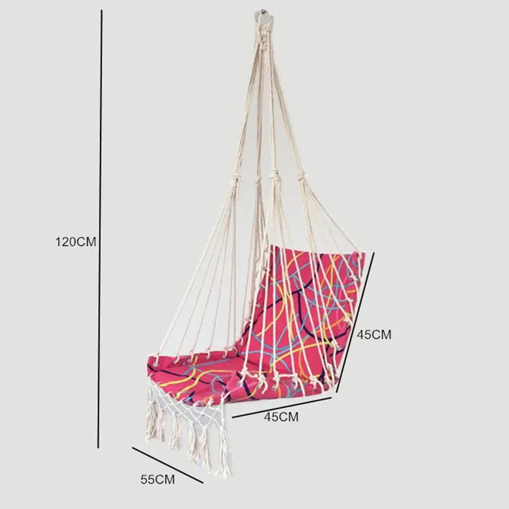 

Portable Hammock Outdoor Chair Hanging Chair Swing for Outdoor Garden Adults Kids Hammock Chair for Balcony Terrace Backyard