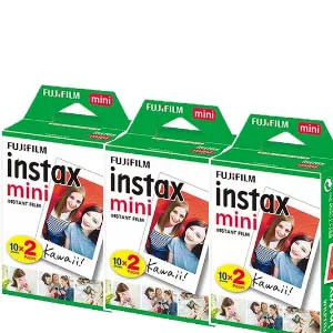 60 sheets Белая пленка для Fuji Instax Мини-пленка 10 20 40 60 80 100 листов для Fuji Instax минисумка для Камера мини 9 фотоаппаратов моментальной печати 7s 8 90 25 55 Share SP-1 SP-2 - Цвет: 60 sheets