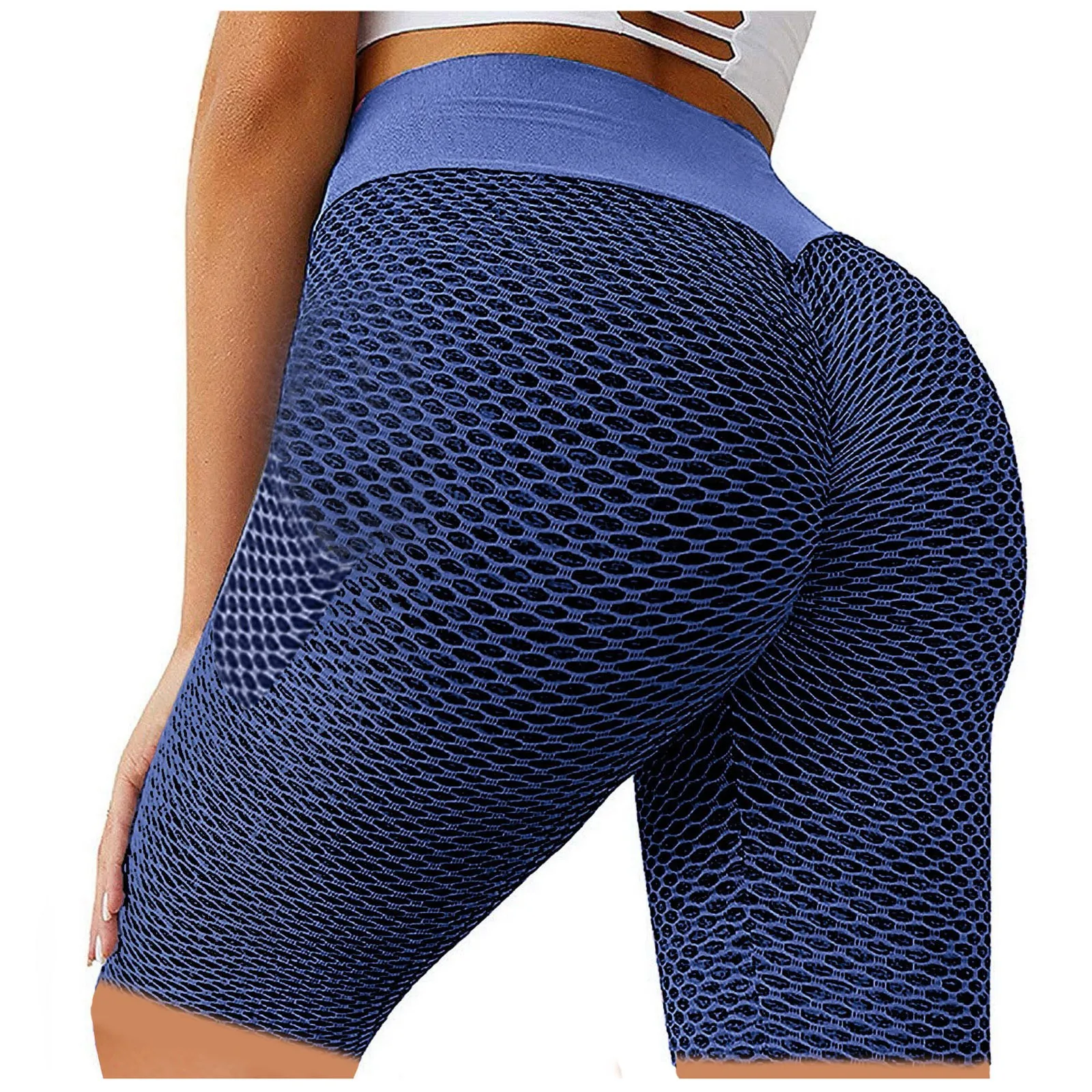 

Seamless Sports Shorts Women's Casual Tight-fitting Skinny Buttocks Lifting Fitness Tummy Gym Workout Casual Yoga Shorts